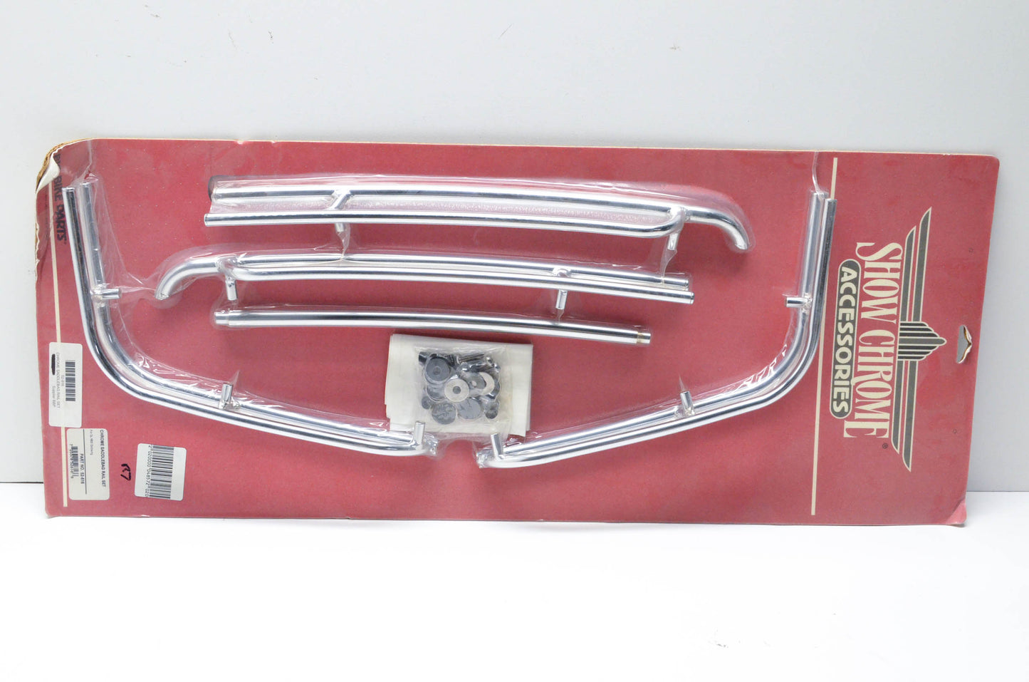 Show Chrome 52-616 Saddlebag Rail Kit NOS