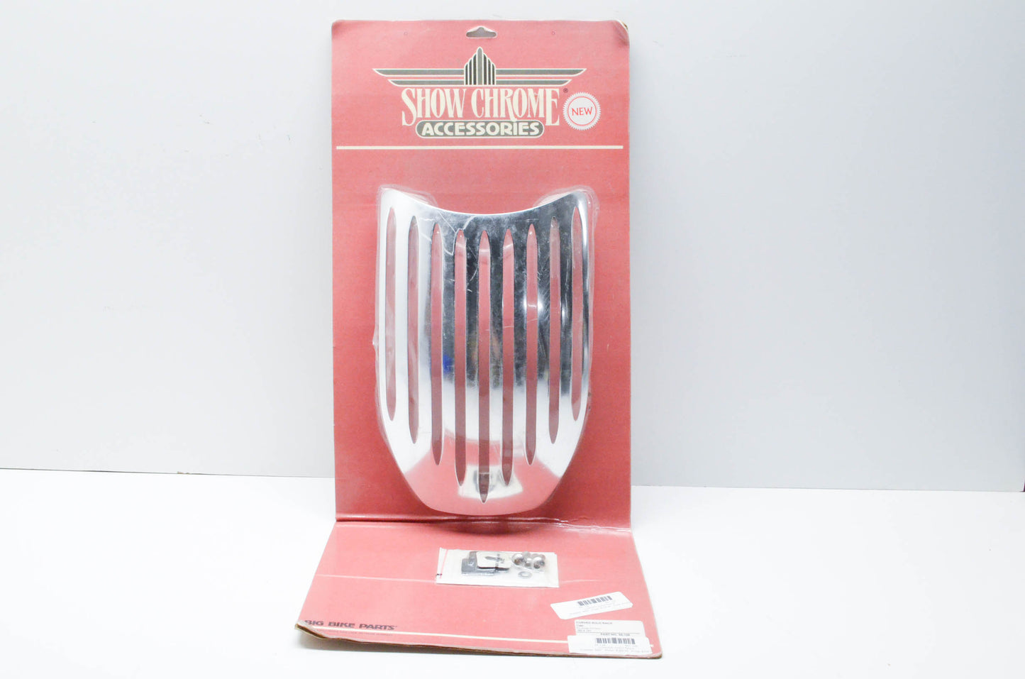 Show Chrome 55-126 Curved Solo Rack Kit NOS