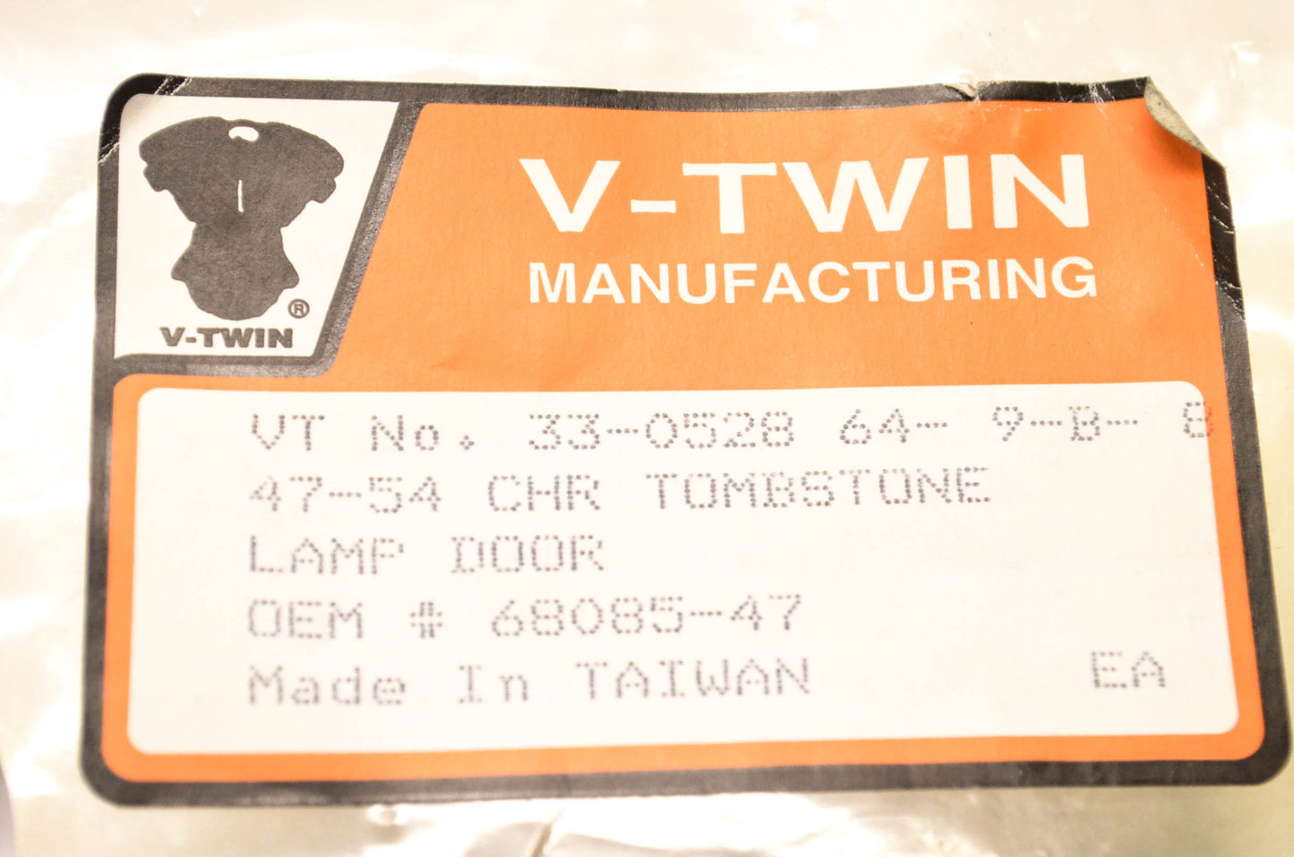 V-Twin 33-0528 Tail Lamp Rim NOS