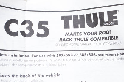Thule C35 Clamp On Kit NOS