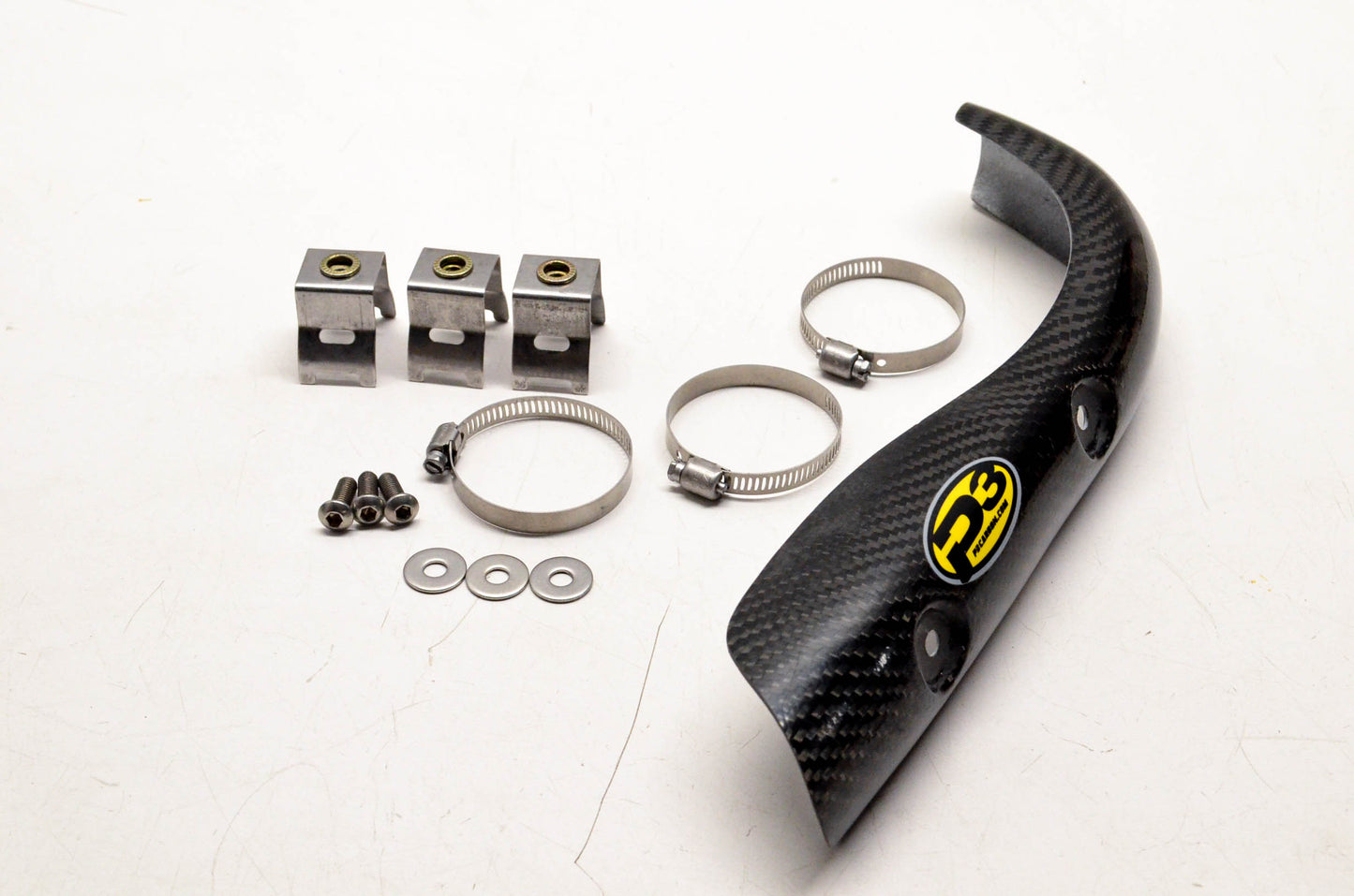 P3 Carbon CRF 450R 205074, 205074 Exhaust Header Heat Shield NOS