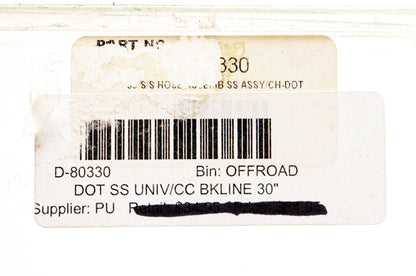 Goodridge D-80330 Brake Hose NOS