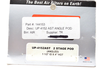 Uni Air Filters 144153, UP-4152AST Air Filter NOS