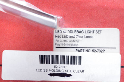 Show Chrome 52-732P LED Saddlebag Molding Kit NOS