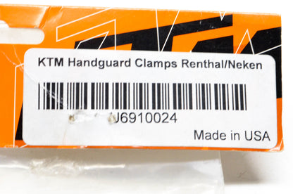 New OEM KTM U6910024 Handguard Clamp Kit NOS