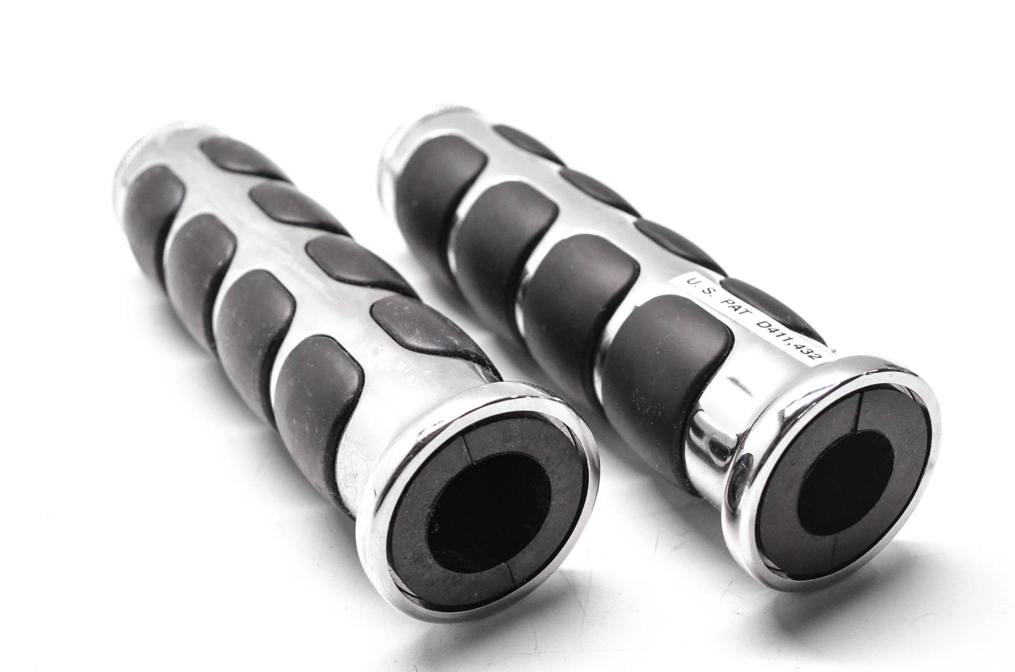 KH 6180 Chrome Grips NOS