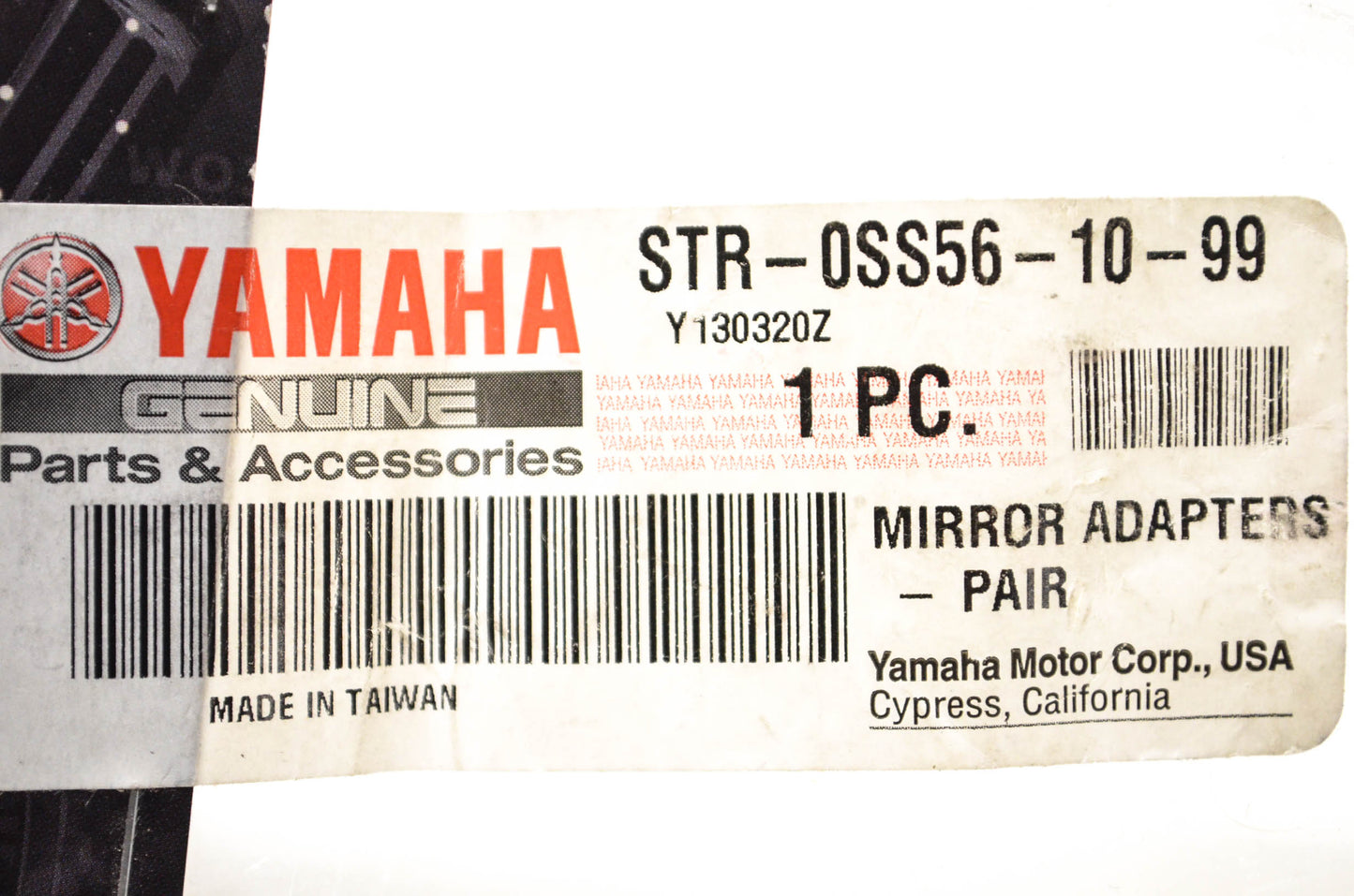 New OEM Yamaha STR-0SS56-10-99 Mirror Adapters NOS