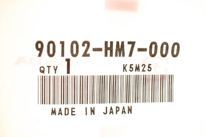 New OEM Honda 90102-HM7-000 Special Screw NOS