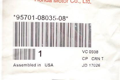New OEM Honda 95701-08035-08 Flange Bolt 8X35 NOS