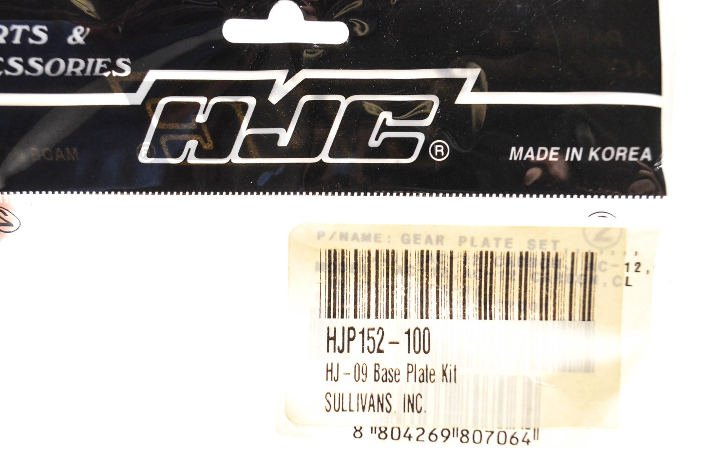 HJC Helmets HJP152-100 Base Plate Kit NOS