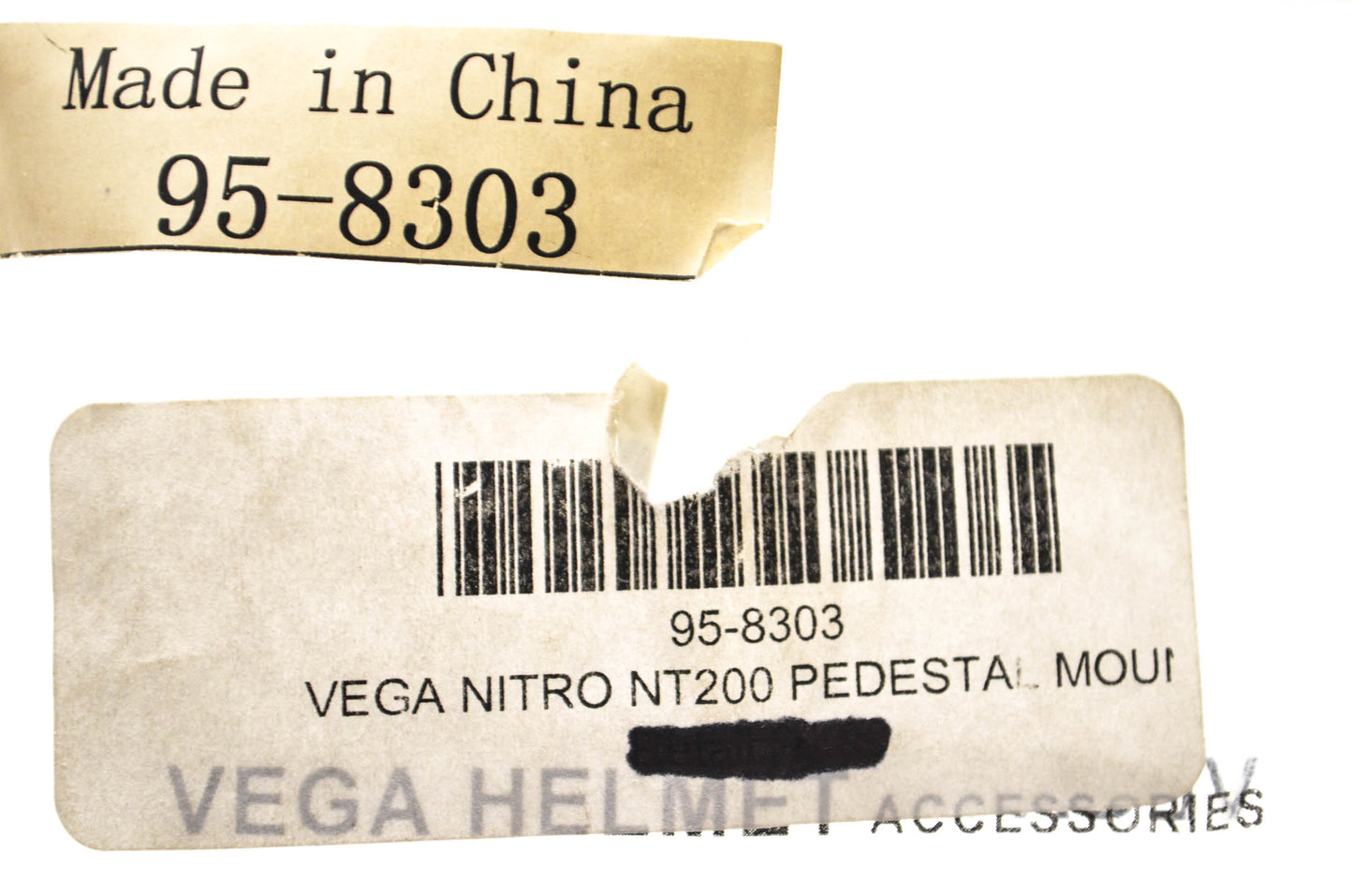 Vega 95-8303 Gear Plate Mount Kit NOS