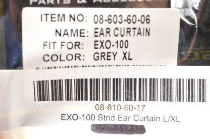 Scorpion Exo 08-610-60-17, 08-603-60-06 Ear Curtain NOS