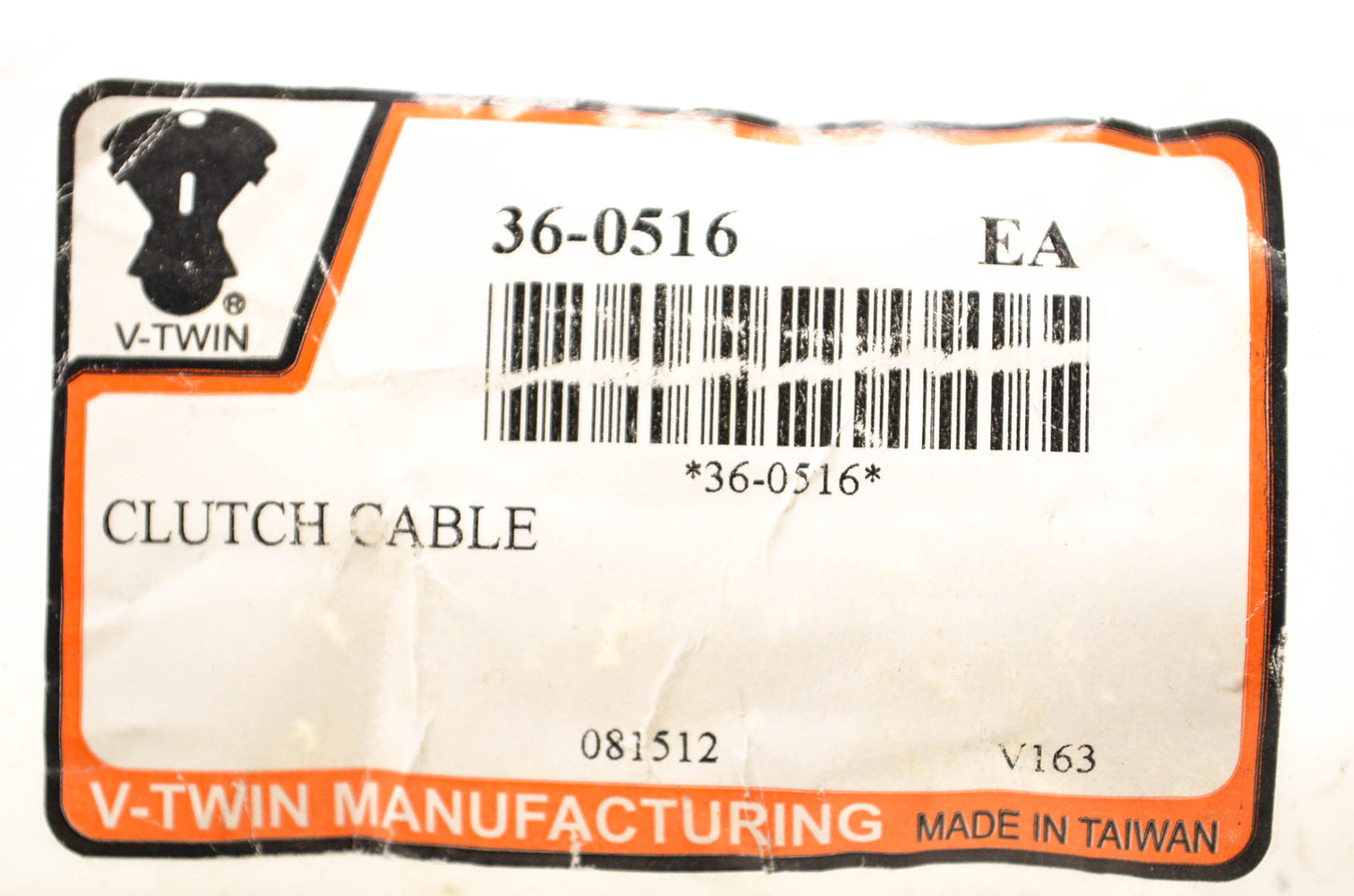 V-Twin 36-0516 Clutch Cable NOS