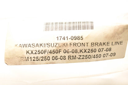 New OEM Kawasaki 1741-0985 Brake Line NOS