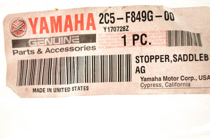 New OEM Yamaha 2C5-F849G-00-00 Saddlebag Stopper NOS