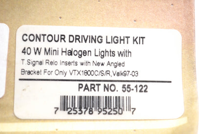 Show Chrome 55-122 Driving Light Kit NOS