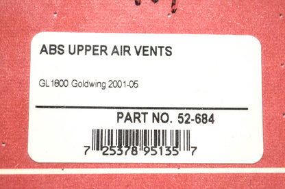 Show Chrome 52-684 Upper Air Vent Kit NOS