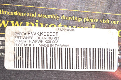 Pivot Works FWK-K09-008 Bearing Kit NOS