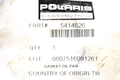 New OEM Polaris 5414626 Oil Pan Gasket NOS