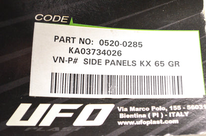 UFO 0520-0285, KA03734026 Side Panel Kit NOS