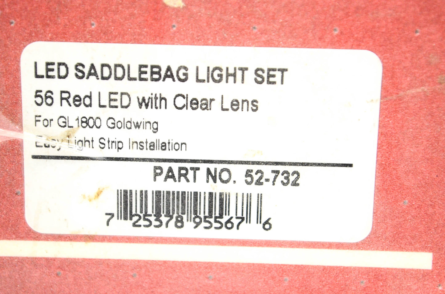 Show Chrome 52-732 LED Saddlebag Light Kit NOS