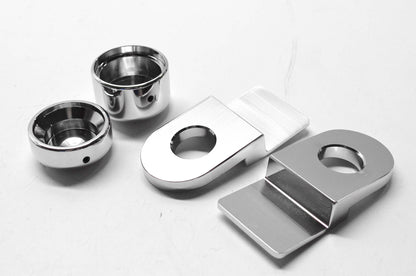 New OEM Yamaha STR-4WM27-57-01 Billet Rear Axle Adjustor Kit NOS