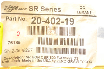 Zero Gravity 20-402-19, Z-0649297 Windscreen NOS