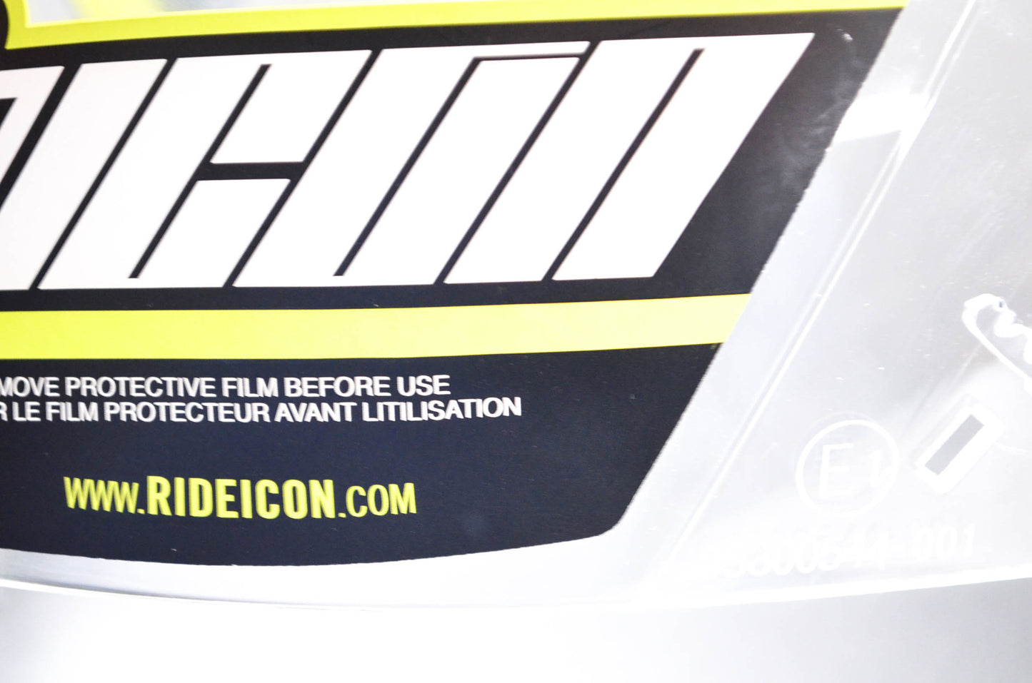 Icon FMVSS218, 05300544-001 Replacement Lens NOS