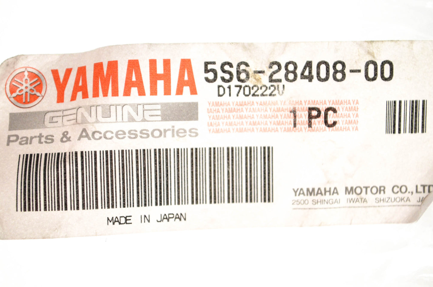 New OEM Yamaha 5S6-28408-00-00 Lock Assembly NOS