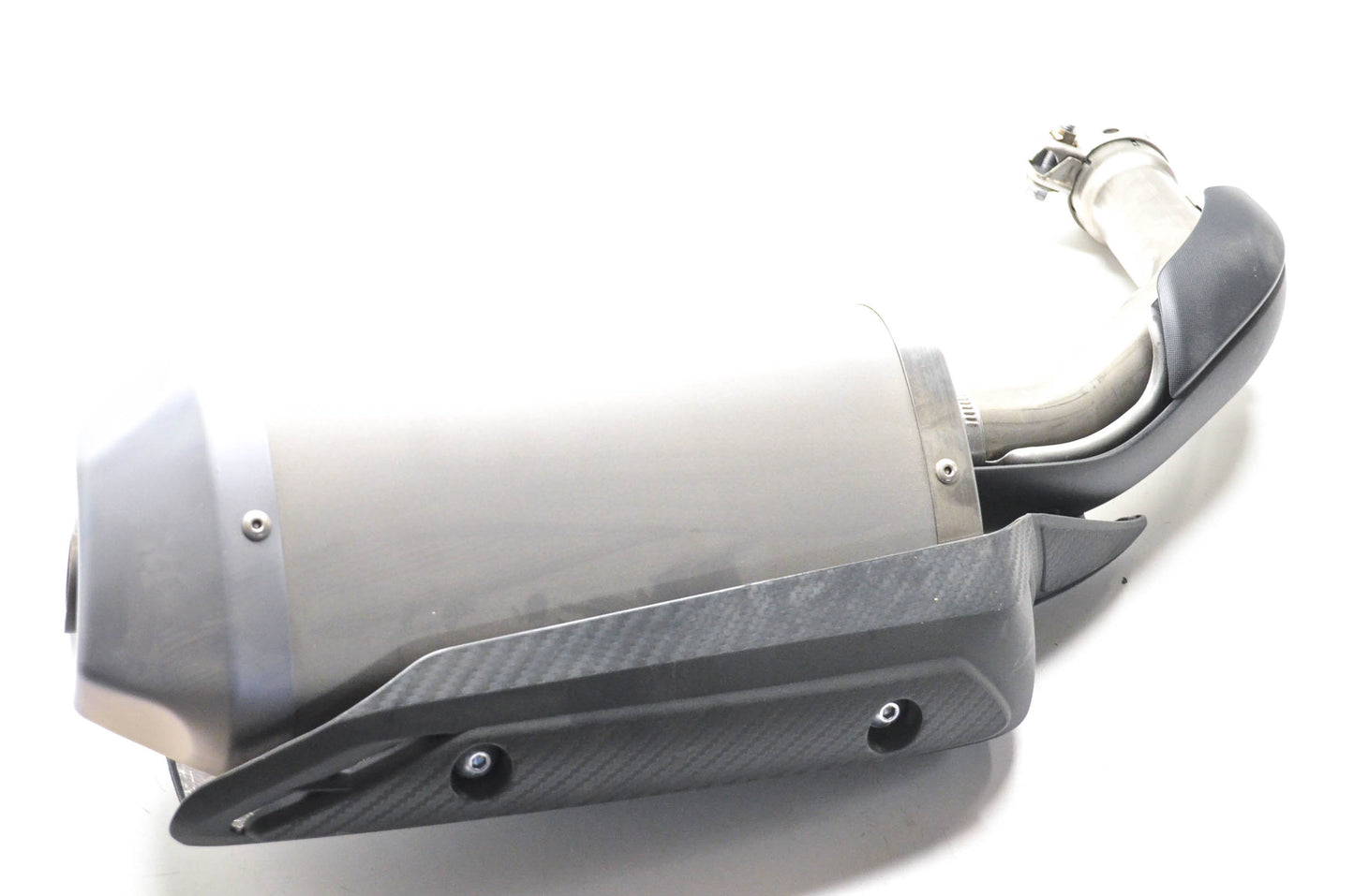 New OEM Yamaha 14B-7, 14B0998 Left Exhaust Assembly NOS