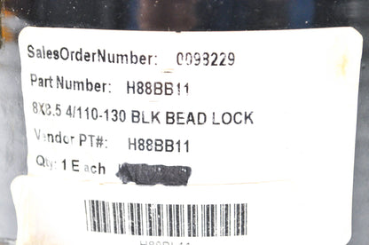 I.T.P. H88BB11, H88BL11 Wheel 8x8.5 4/110-130 NOS