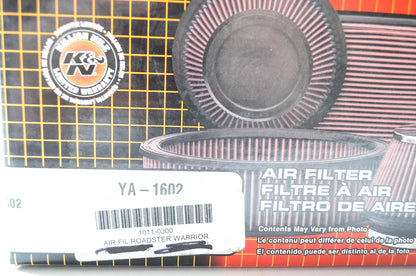 K&N YA-1602, 1011-0300 Air Filter Kit NOS