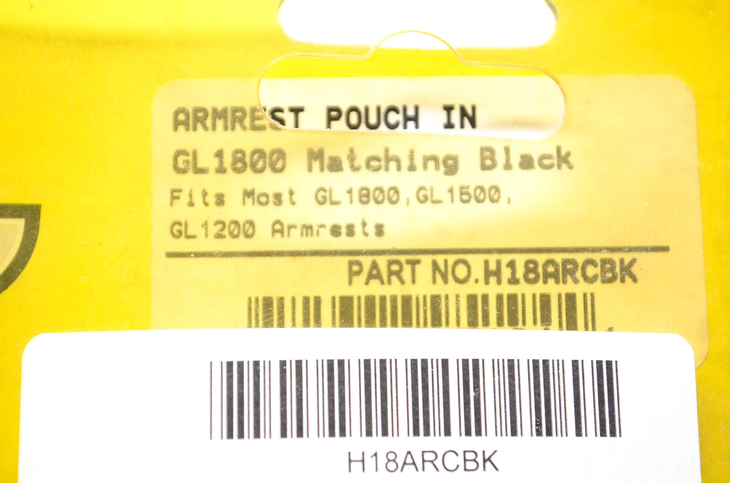 Hopnel H18ARCBK Passenger Armrest Pouch NOS
