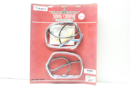 Show Chrome 52-755 Led Mirror Trim Kit NOS