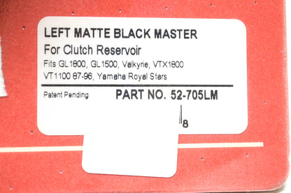 Show Chrome 52-705LM Clutch Side Switch fits GL1800, GL1500, Valkyrie, VTX1800, VT1100 87-96, Yamaha Royal Stars NOS
