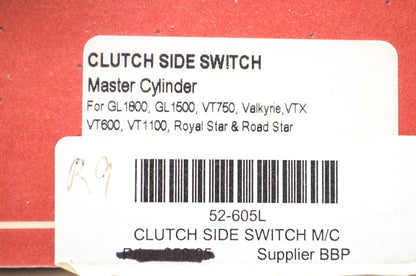 Show Chrome 52-605L Clutch Side Switch NOS