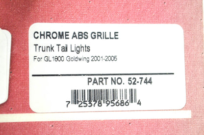 Show Chrome 52-744 Trunk Grille NOS