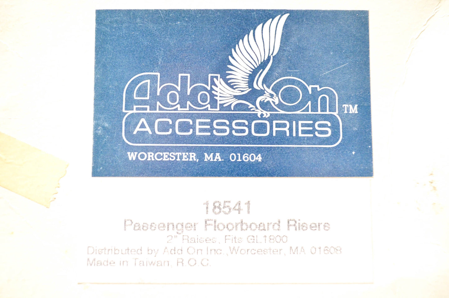 AddOn Accessories 18541 Floorboard Riser Kit NOS