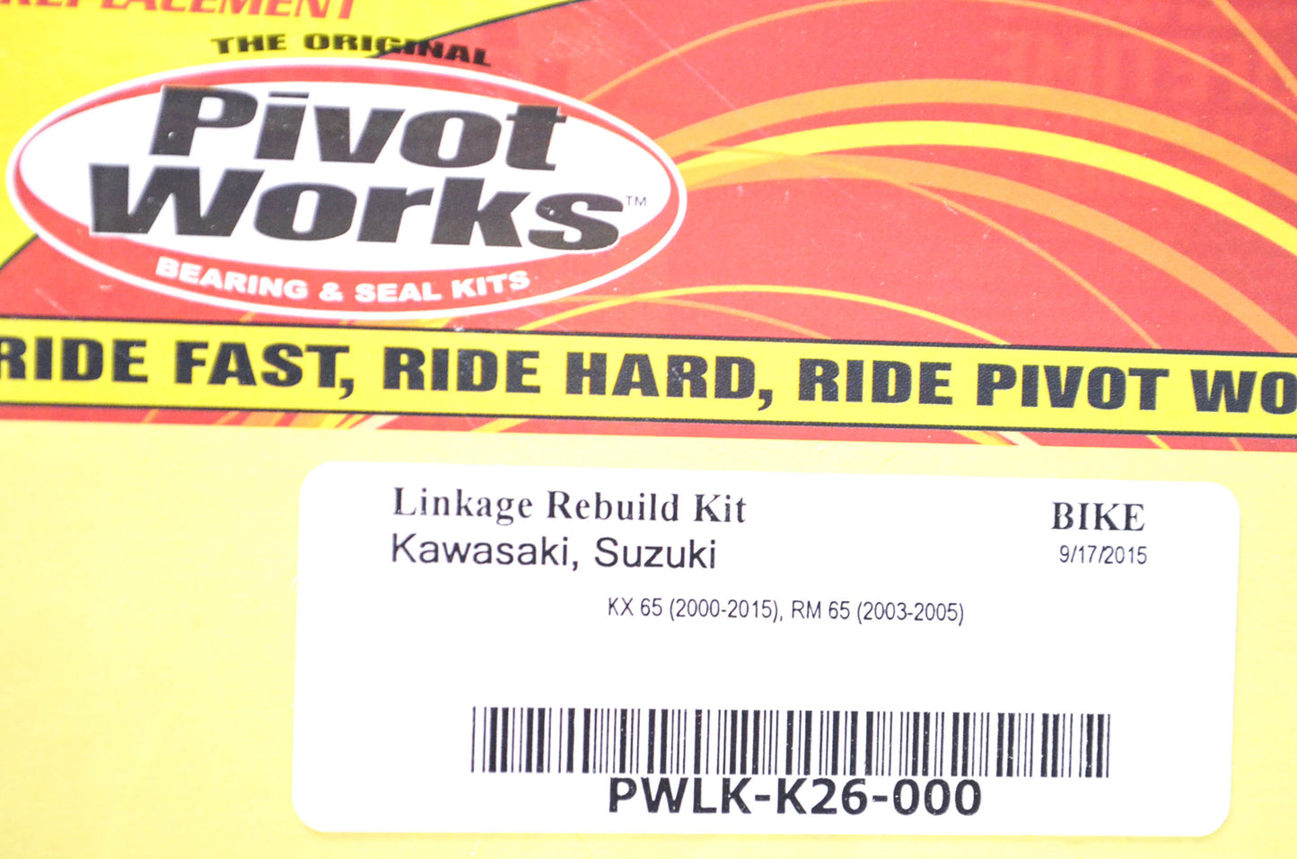 Pivot Works PWLK-K26-000 Linkage Rebuild Kit NOS