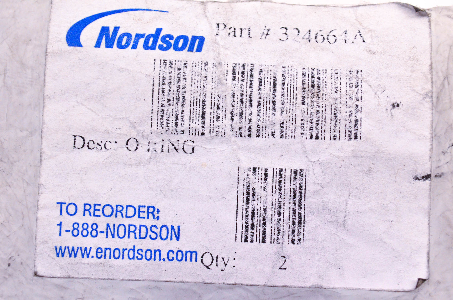 Nordson EFD 324664A O-ring NOS