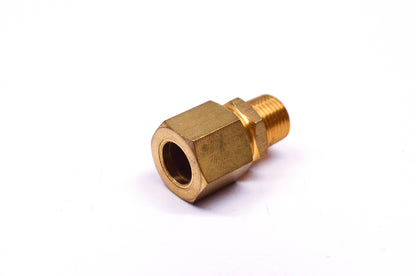 Misumi H08-01 Brass Compression Fitting Male NOS
