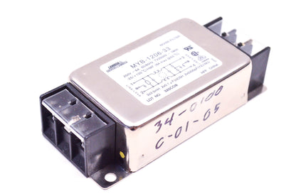 Nemic-Lambda MYB-1206-33, 34-0100 Noise Filter 250V~6A 50/60Hz NOS