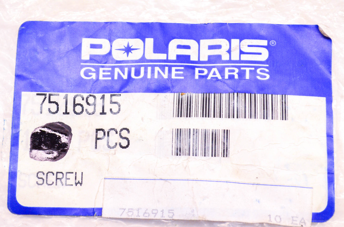 New OEM Polaris 7516915 Screws Qty 9 NOS