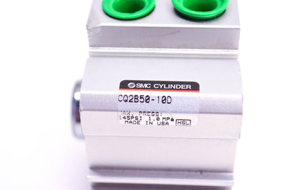 SMC CQ2B50-10D, 53-0120 Compact Cylinder NOS
