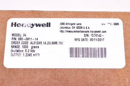 Honeywell 060-0911-14, 1574142, 32-0015 Model 34 Sensor Assembly NOS