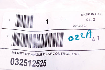 Parker 03251-2525, 41-0405 Flow Control Assembly NOS