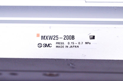 SMC MXW25-200B Guided Cylinder Assembly NOS