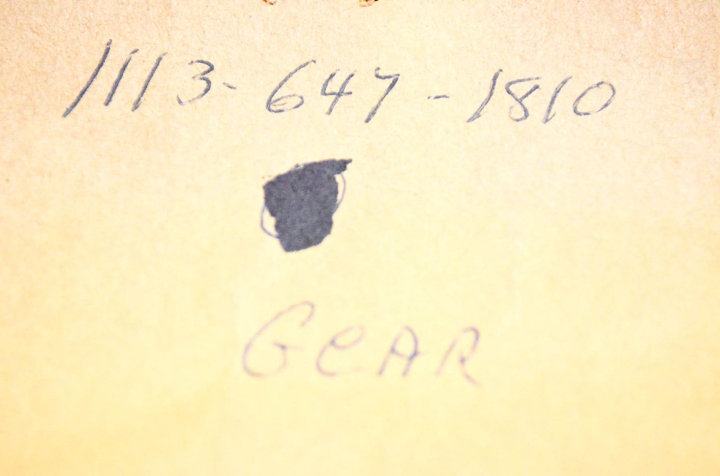 New OEM Stihl 1113-647-1810 Oil Pump Gear NOS