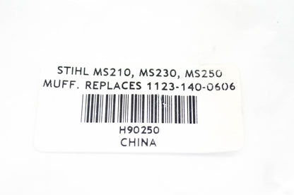 New OEM Stihl 1123-140-0606, H90250 Muffler NOS