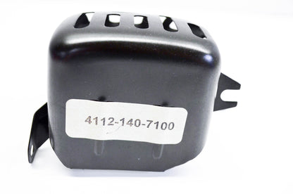 New OEM Stihl 4112-140-7100 Shroud Muffler Cover NOS